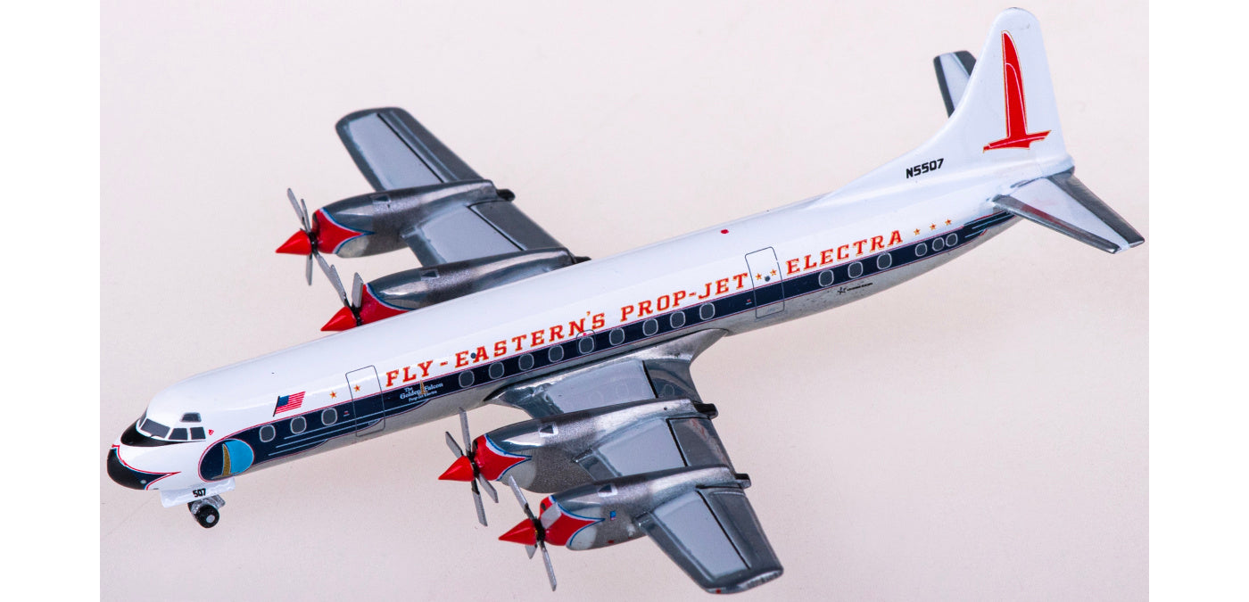 1:400 Geminijets GJEAL2138 Eastern Air Lines Lockheed L-188A Electra N5507+Free Tractor