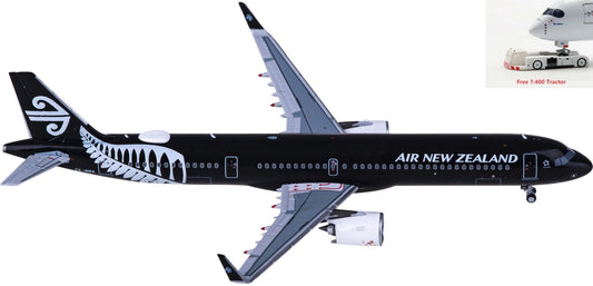 1:400 NG Models NG13057 Air New Zealand Airbus A321neo ZK-NNA+Free Tractor