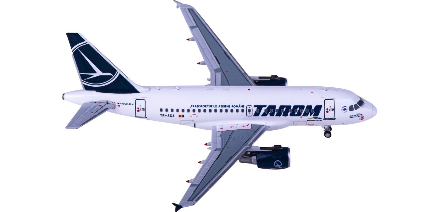 1:400 NG Models NG48003 Tarom Airbus A318 YR-ASA+Free Tractor