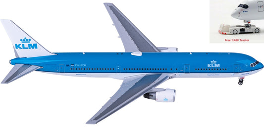 1:400 Phoenix PH11780 KLM Boeing 767-300ER PH-BZM+Free Tractor