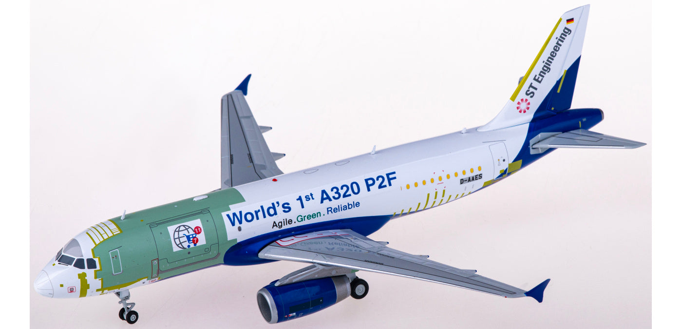 1:200 JC Wings LH2338 Airbus A320P2F D-AAES "World's 1st A320 P2F"