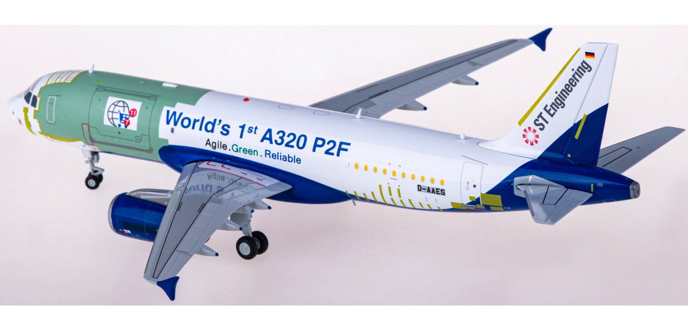 1:200 JC Wings LH2338 Airbus A320P2F D-AAES "World's 1st A320 P2F"