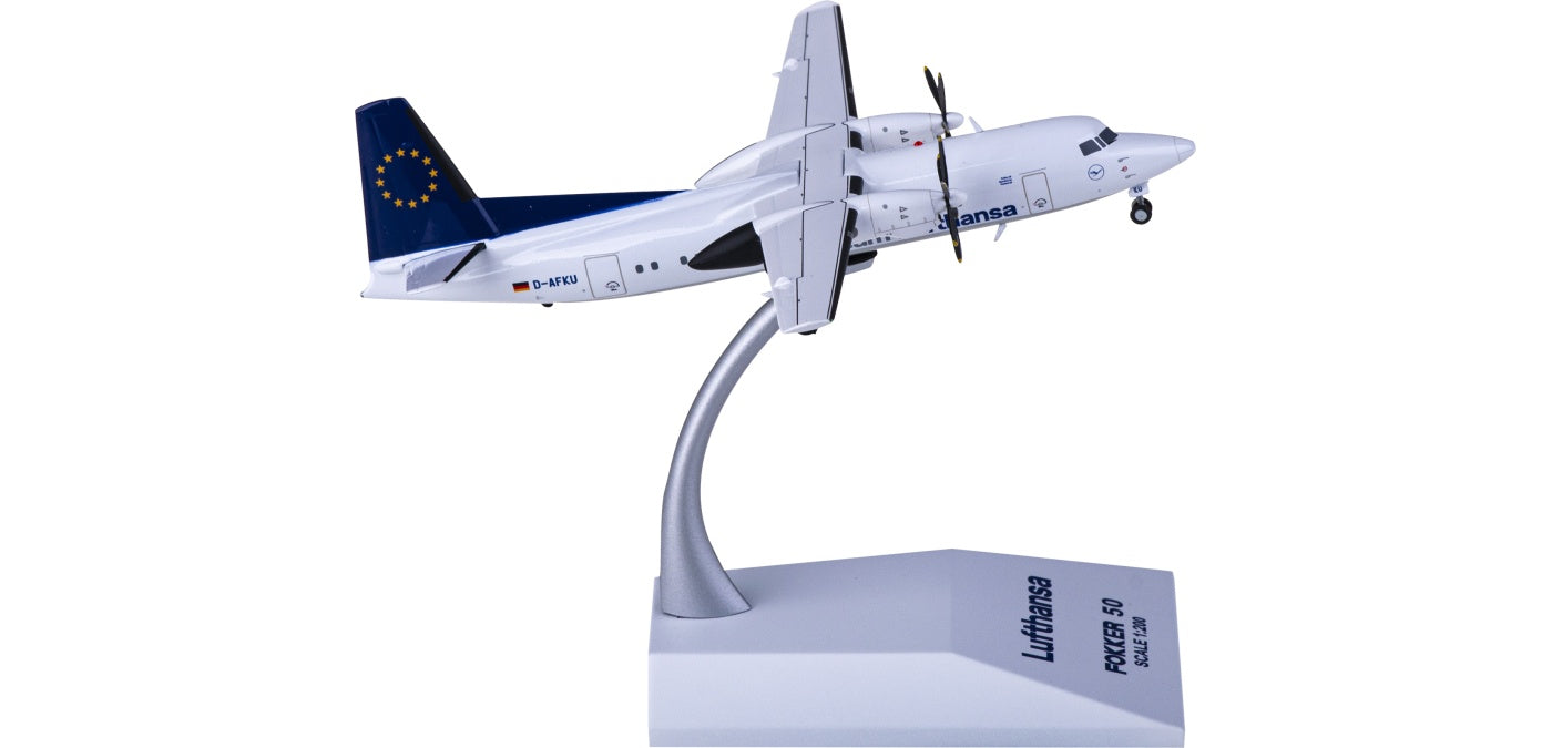 1:200 JC Wings SA2022 Lufthansa Airlines Fokker 50 D-AFKU