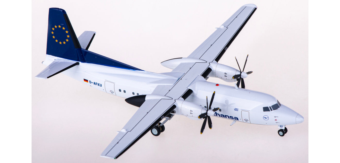 1:200 JC Wings SA2022 Lufthansa Airlines Fokker 50 D-AFKU