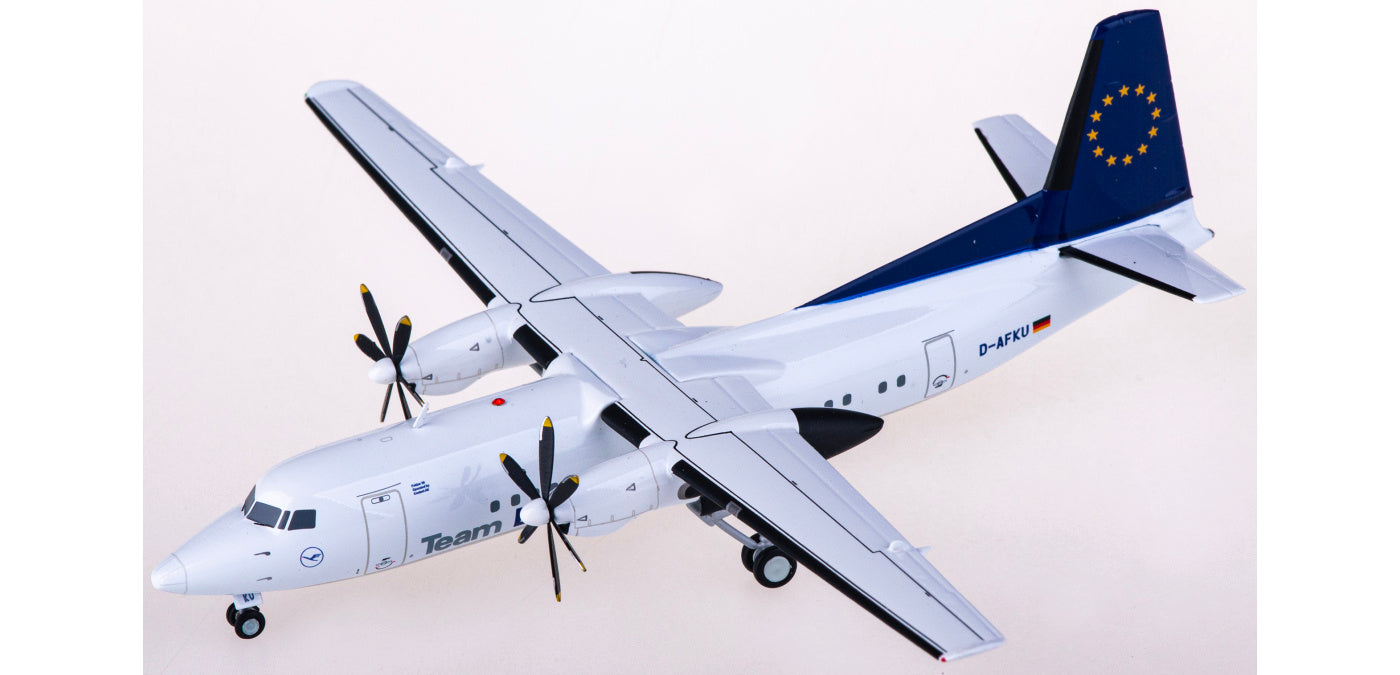 1:200 JC Wings SA2022 Lufthansa Airlines Fokker 50 D-AFKU