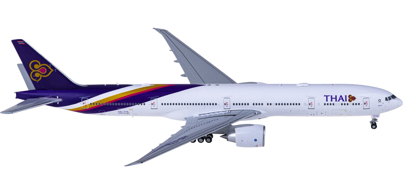 1:400 JC Wings XX4899 Thai Airways Boeing 777-300ER HS-TTA Aircraft Model+Free Tractor