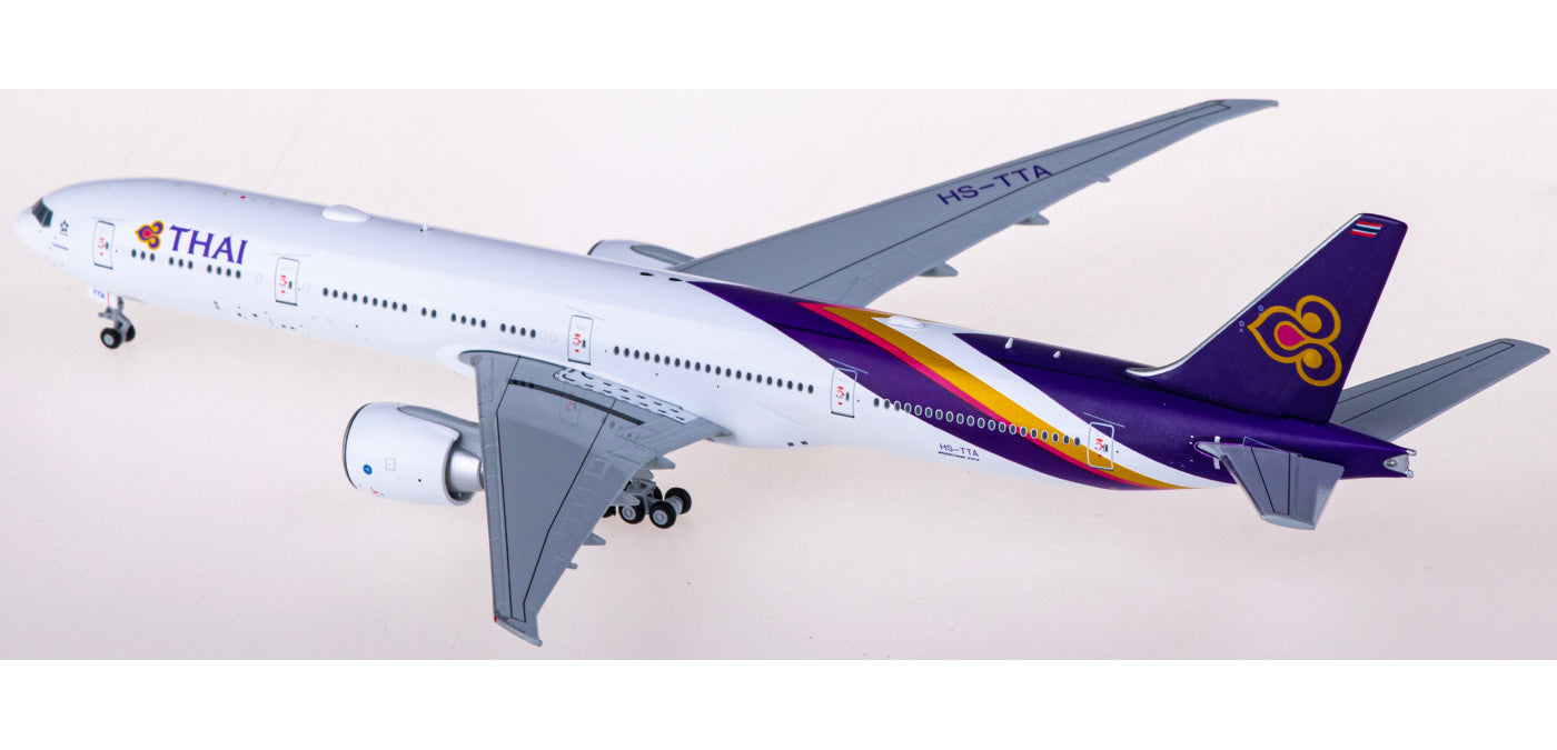 1:400 JC Wings XX4899 Thai Airways Boeing 777-300ER HS-TTA Aircraft Model+Free Tractor