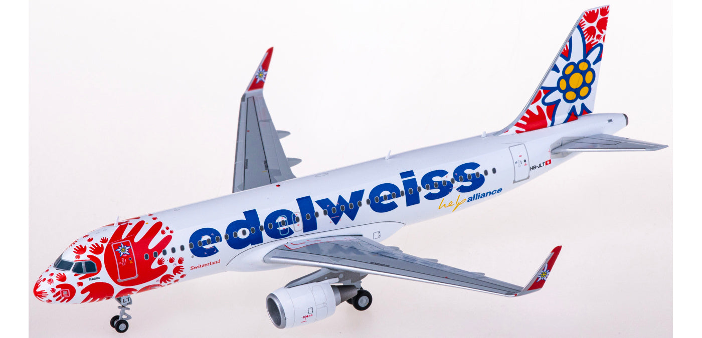 1:200 JC Wings XX20337 Edelweiss Air Airbus A320 HB-JLT