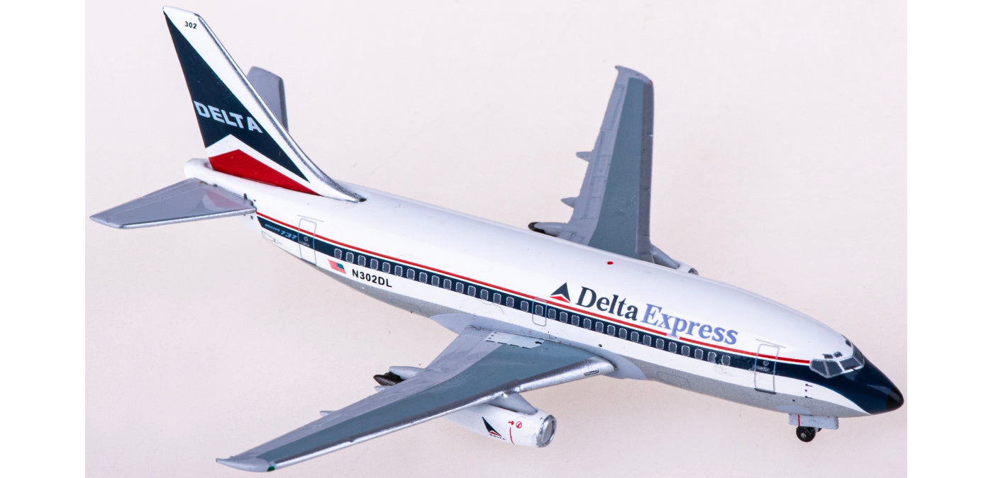 1:400 AeroClassics BBX41640 Delta Air Lines Boeing 737-200 N302DL Aircraft Model+Free Tractor