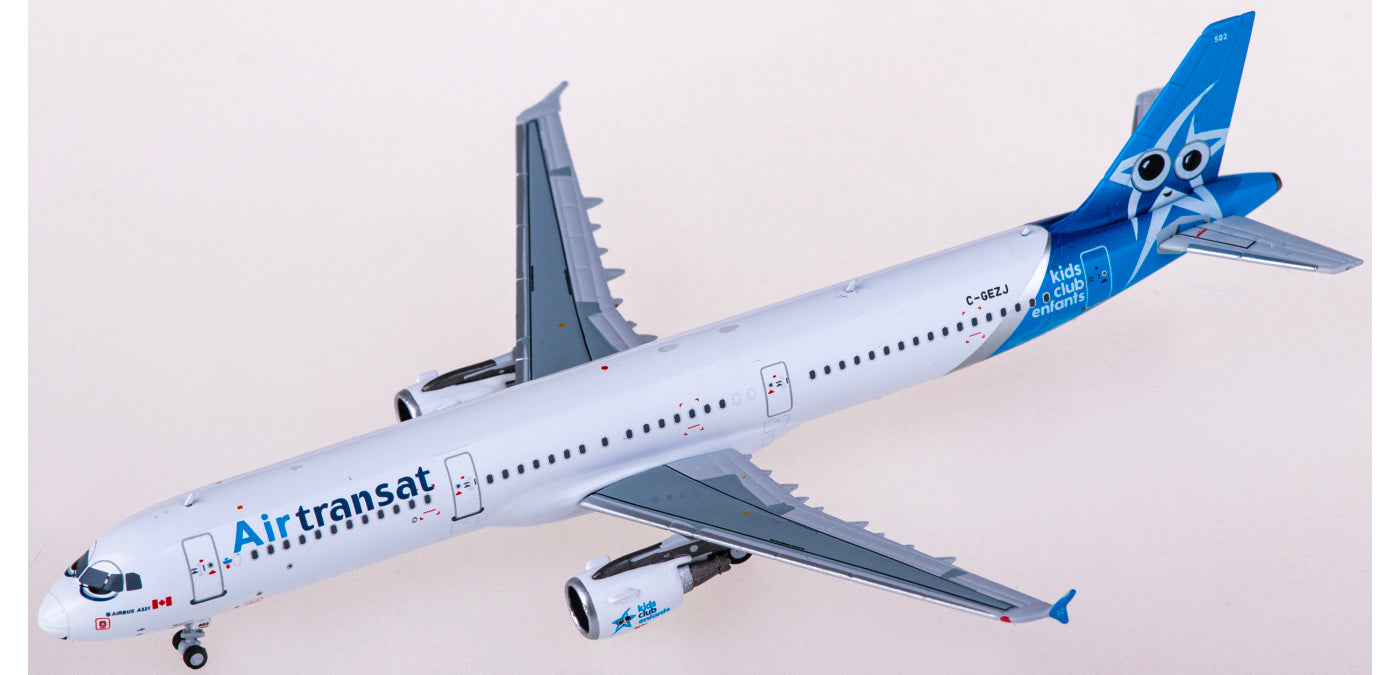 1:400 NG Models NG13070 Air Transat Airbus A321 C-GEZJ+Free Tractor