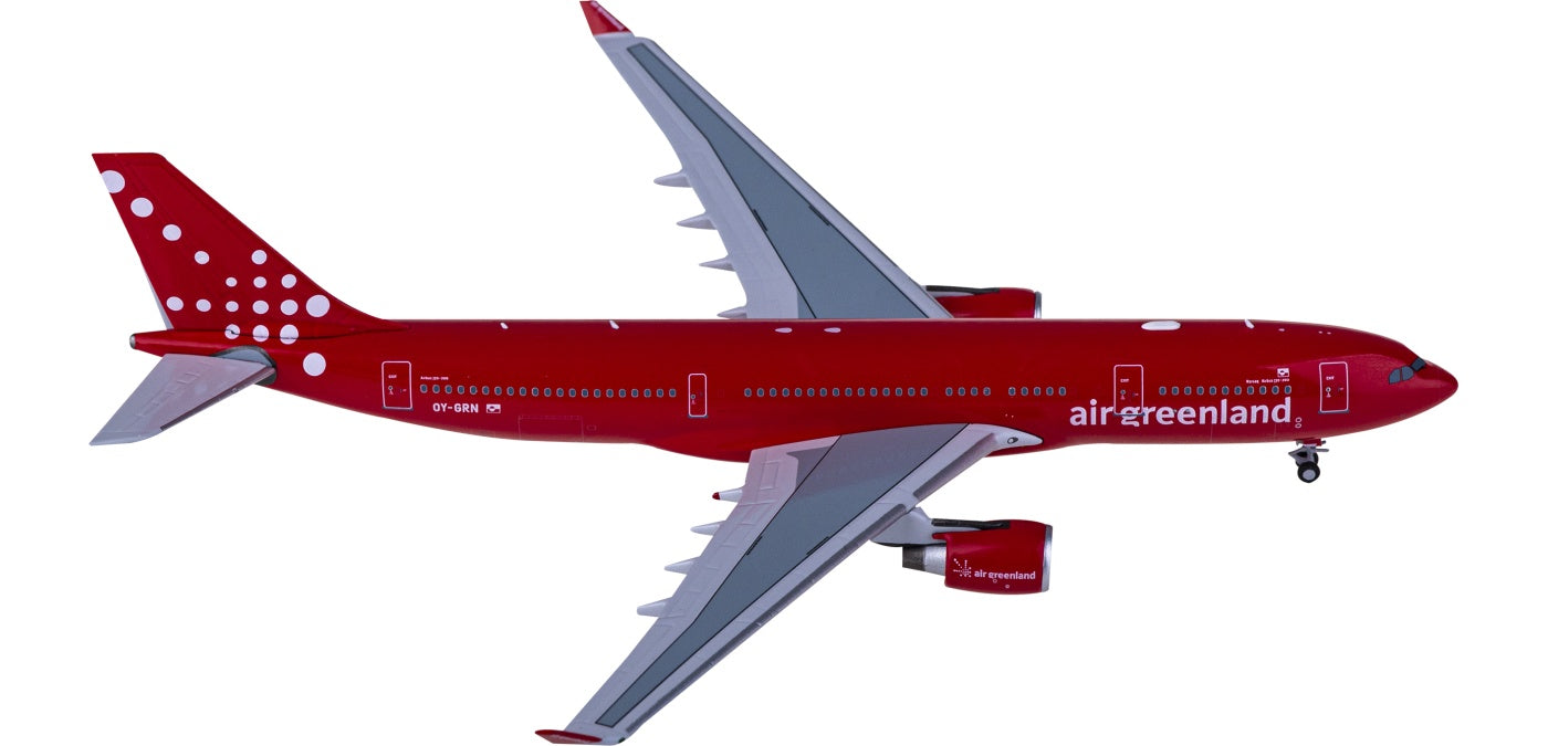 1:400 NG Models NG61056 Air Greenland Airbus A330-200 OY-GRN+Free Tractor