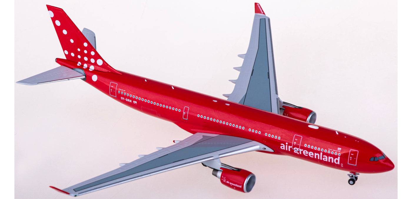 1:400 NG Models NG61056 Air Greenland Airbus A330-200 OY-GRN+Free Tractor