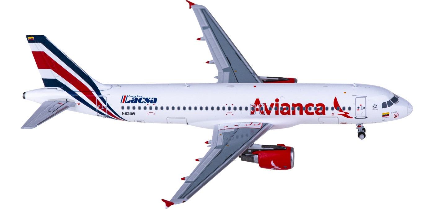 1:400 NG Models NG15026 Avianca Airbus A320 N821AV+Free Tractor