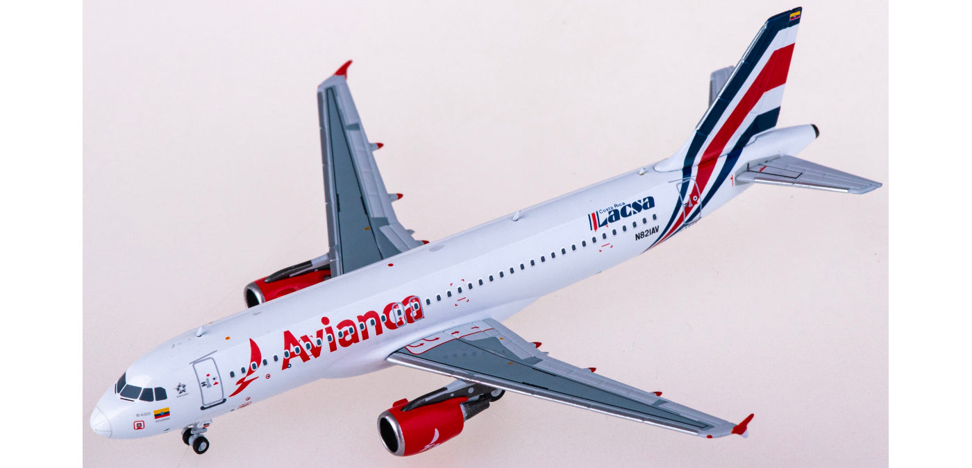 1:400 NG Models NG15026 Avianca Airbus A320 N821AV+Free Tractor