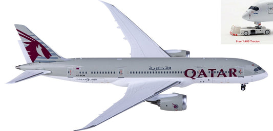 1:400 NG Models NG59008 Qatar Airways Boeing 787-8 Dreamliner A7-BCM+Free Tractor