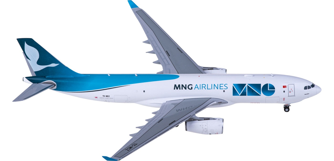 1:400 JC Wings LH4296 Mng Airlines Cargo Airbus A330-200F TC-MCZ+Free Tractor