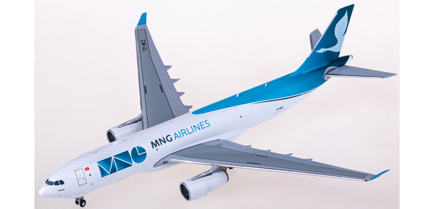 1:400 JC Wings LH4296 Mng Airlines Cargo Airbus A330-200F TC-MCZ+Free Tractor