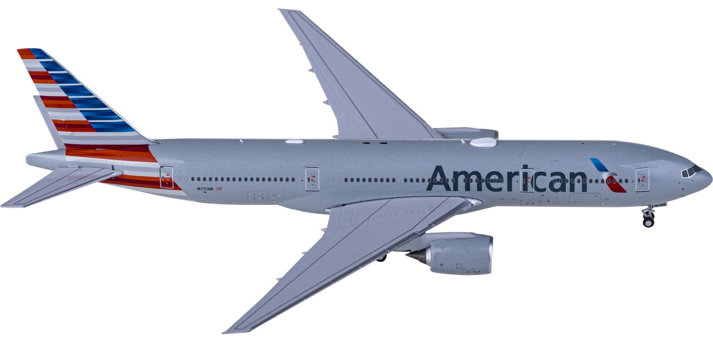 1:400 NG Models NG72015 American Airlines Boeing 777-200ER N751AN+Free Tractor