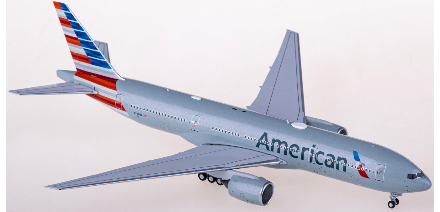 1:400 NG Models NG72015 American Airlines Boeing 777-200ER N751AN+Free Tractor