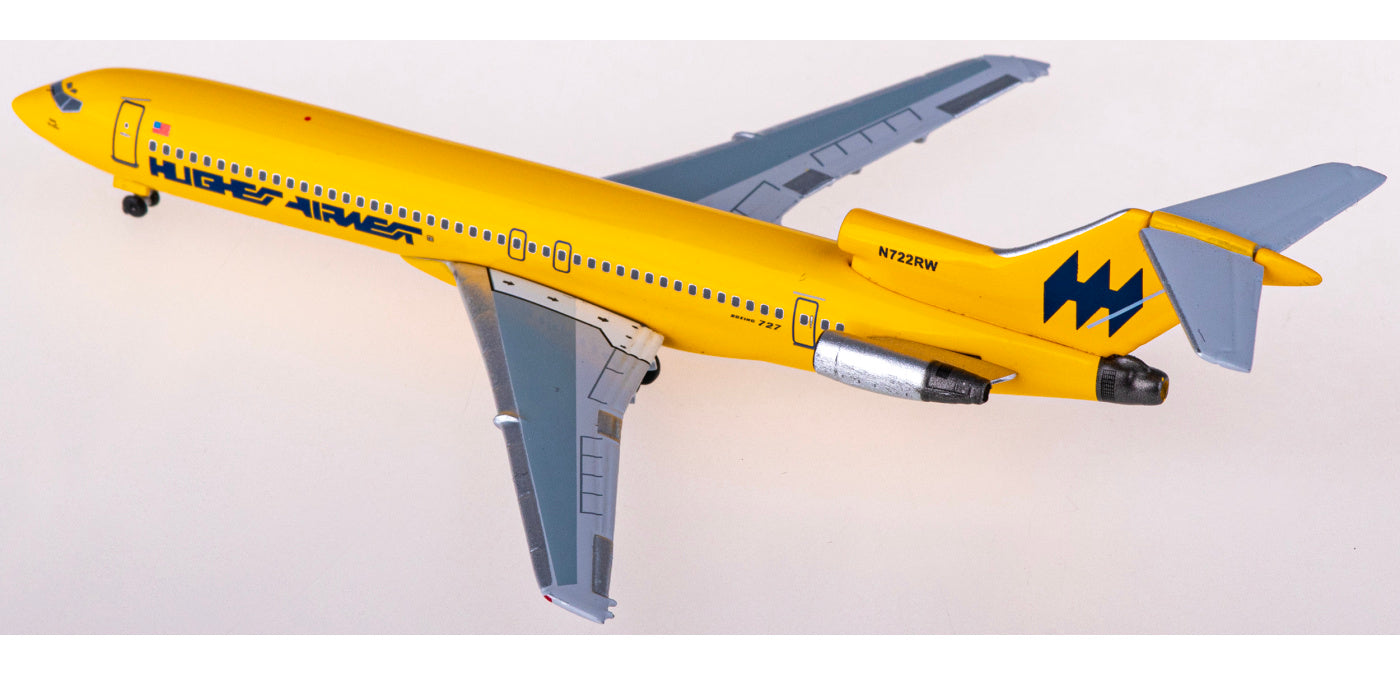 1:400 AeroClassics AC411174 Hughes Airwest Boeing 727-200 N722RW Aircraft Model+Free Tractor