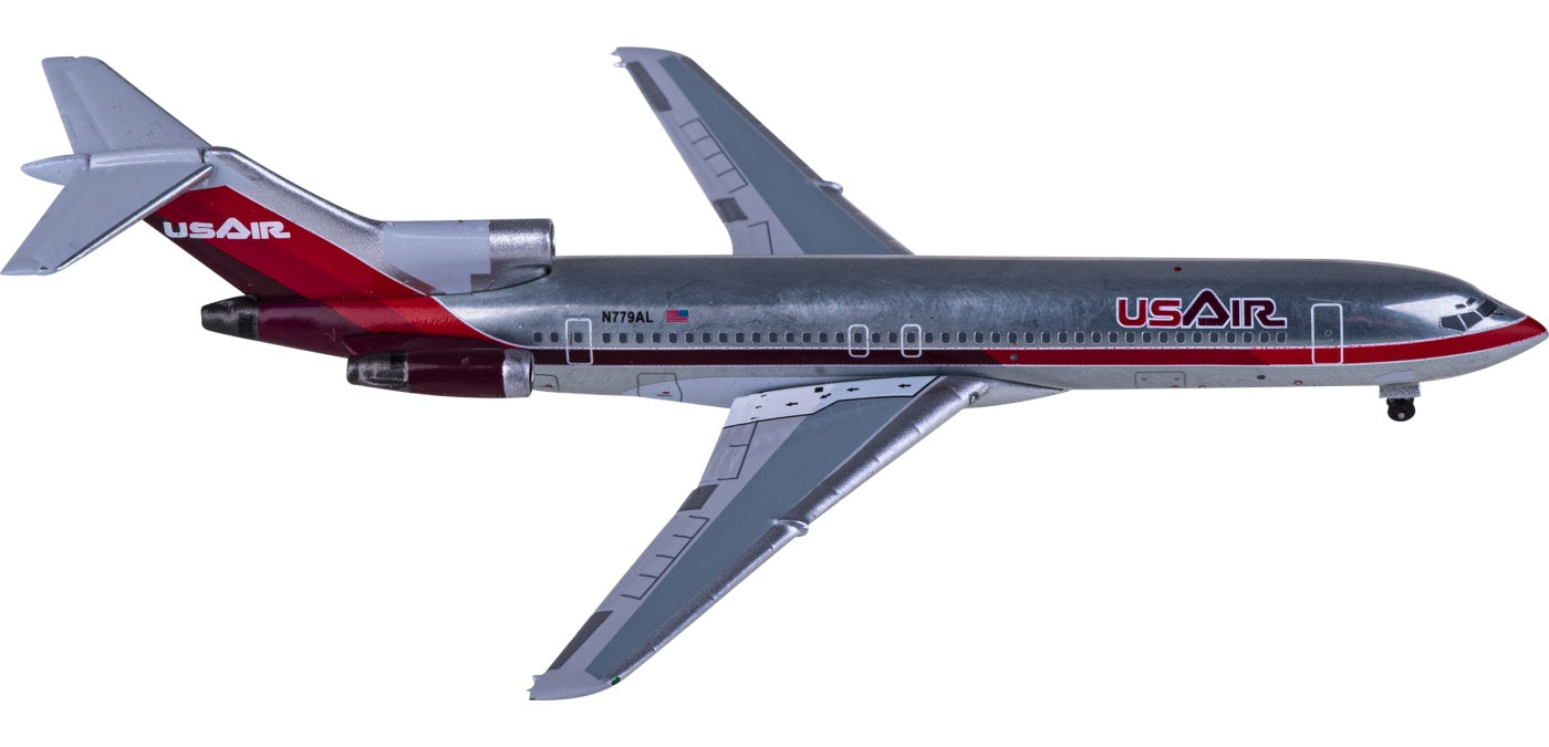 1:400 AeroClassics AC411176 US Air Boeing 727-200 N779AL Aircraft Model+Free Tractor