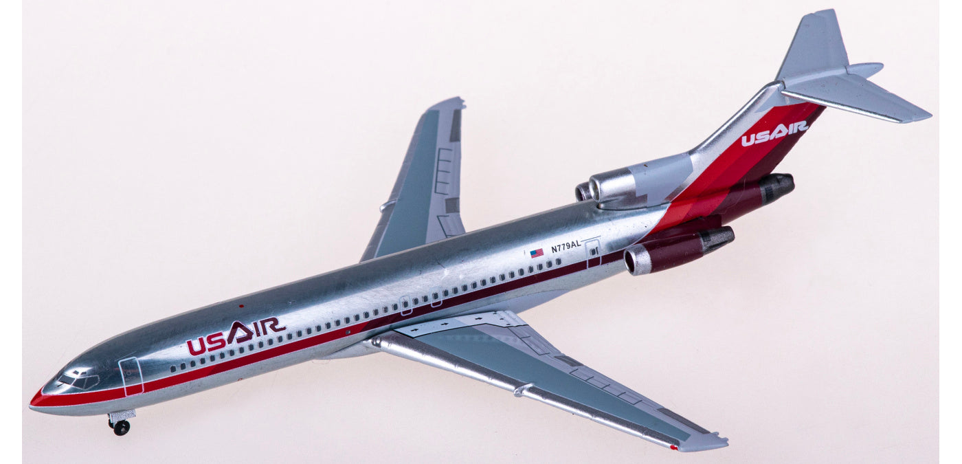 1:400 AeroClassics AC411176 US Air Boeing 727-200 N779AL Aircraft Model+Free Tractor