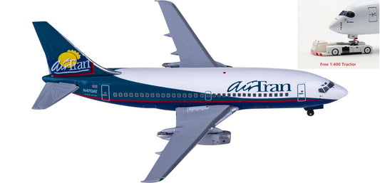 1:400 AeroClassics AC411181 AirTran Airways Boeing 737-200 N470AT Aircraft Model+Free Tractor