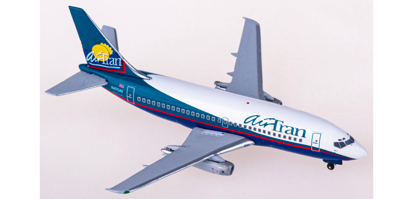 1:400 AeroClassics AC411181 AirTran Airways Boeing 737-200 N470AT Aircraft Model+Free Tractor