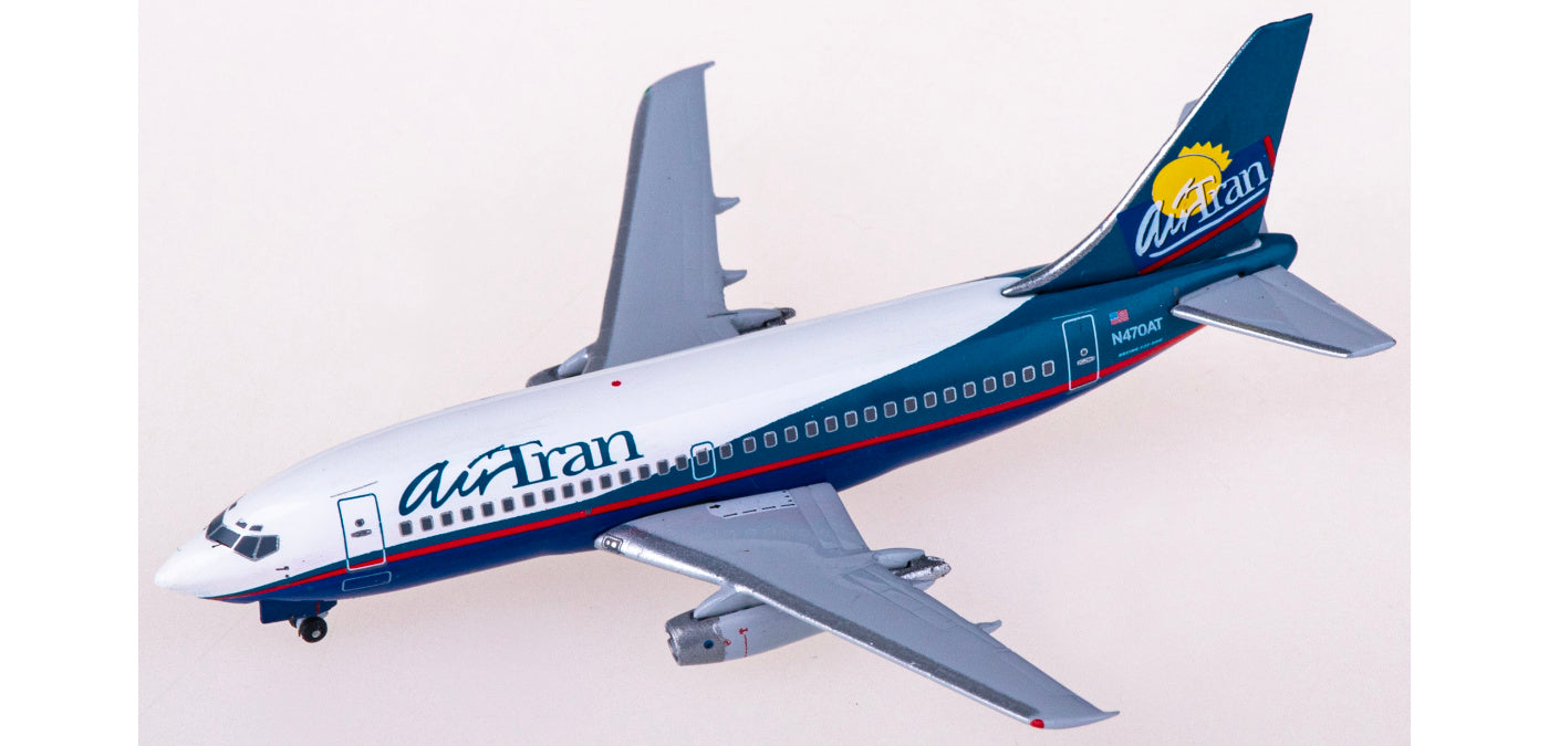 1:400 AeroClassics AC411181 AirTran Airways Boeing 737-200 N470AT Aircraft Model+Free Tractor