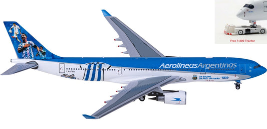 1:400 NG Models NG61060 Aerolíneas Argentinas Airbus A330-200 LV-FVH+Free Tractor