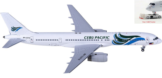 1:400 NG Models NG53197 Cebu Pacific Air Boeing 757-200 RP-C2715+Free Tractor