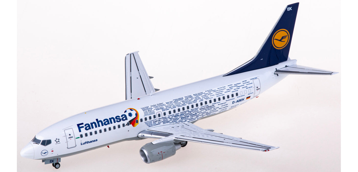 1:200 JC Wings EW2733001 Lufthansa Boeing 737-300 D-ABEK