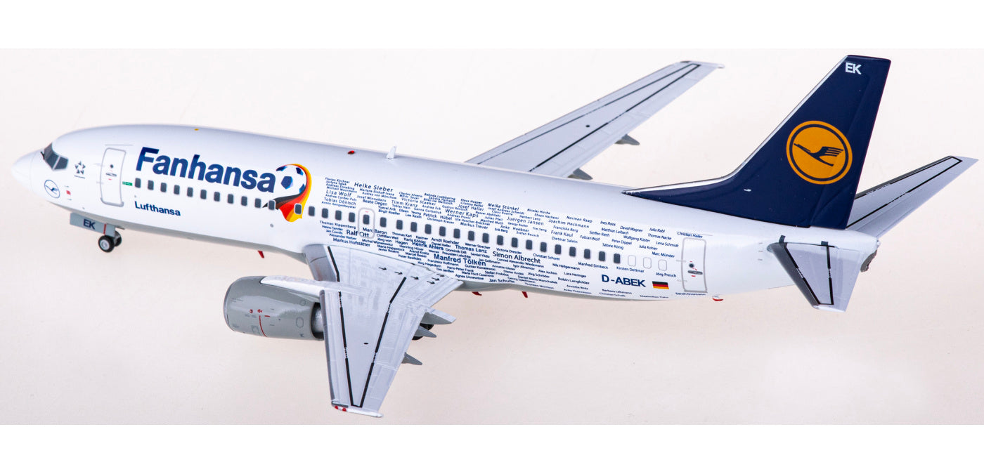 1:200 JC Wings EW2733001 Lufthansa Boeing 737-300 D-ABEK