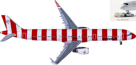 1:400 NG Models NG13046 Condor Airbus A321 D-ATCG+Free Tractor