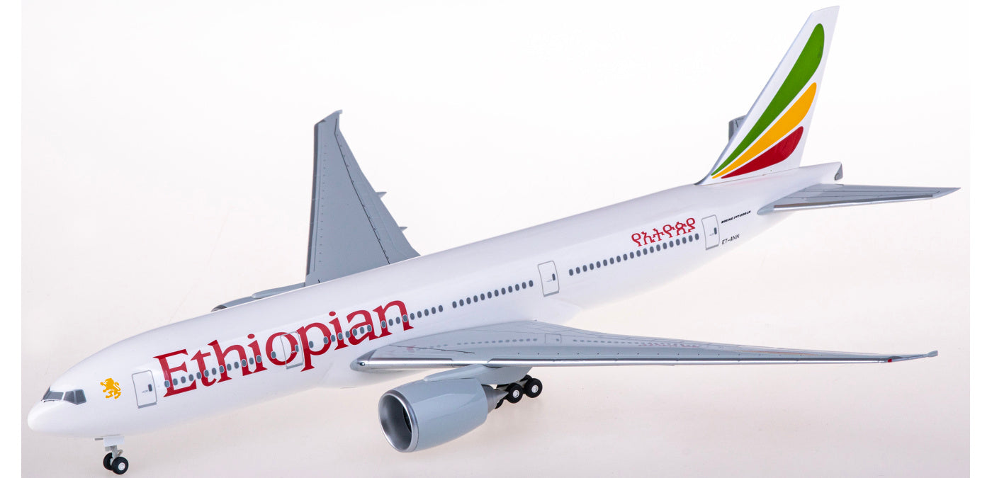 1:200 Hongan Wings HGA076 Ethiopian Airlines Boeing 777-200LR