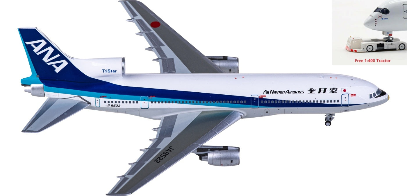 1:400 NG Models NG31031 ANA Lockheed L-1011-1 JA8522+Free Tractor