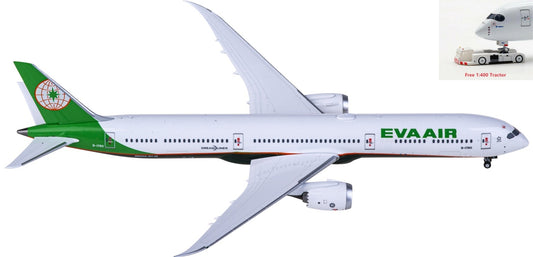 1:400 NG Models NG56020 EVA Air Boeing 787-10 Dreamliner B-17811+Free Tractor