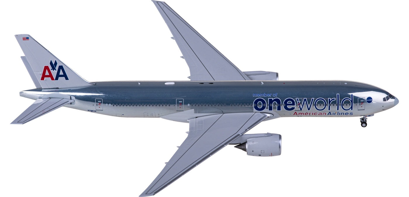 1:400 NG Models NG72047 American Airlines Boeing 777-200ER N796AN+Free Tractor