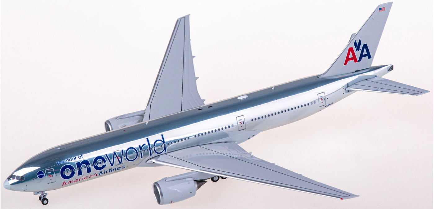 1:400 NG Models NG72047 American Airlines Boeing 777-200ER N796AN+Free Tractor