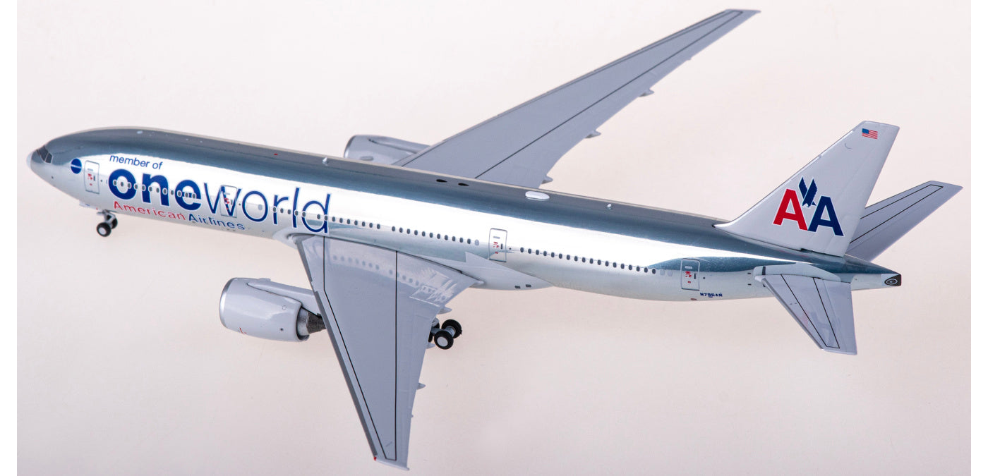 1:400 NG Models NG72047 American Airlines Boeing 777-200ER N796AN+Free Tractor