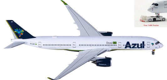 1:400 NG Models NG39043 Azul Airbus A350-900 PR-AOW+Free Tractor