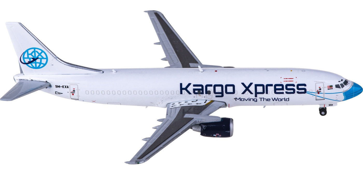 1:400 JC Wings XX4495 Kargo Xpress Boeing 737-400 9M-KXA+Free Tractor