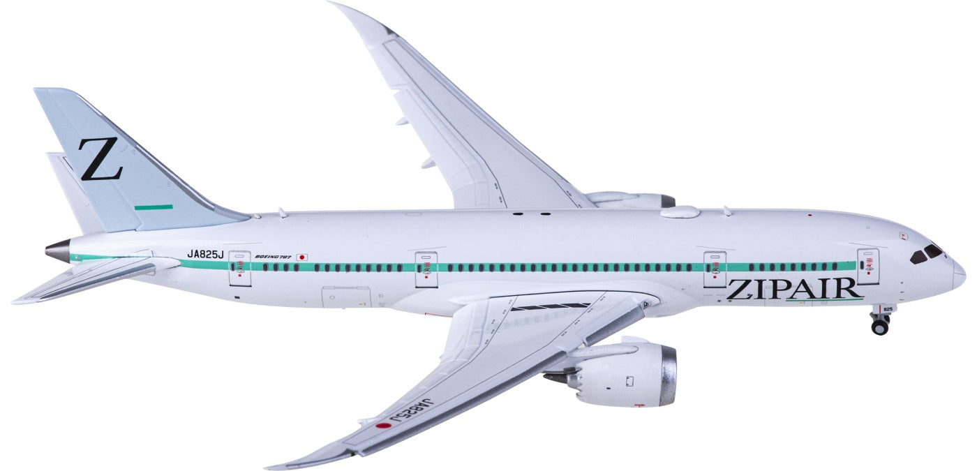 1:400 JC Wings EW4788005 ZIPAIR Boeing 787-8 Dreamliner JA825J Aircraft Model+Free Tractor