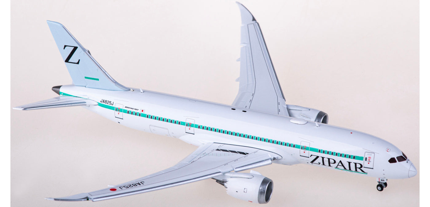 1:400 JC Wings EW4788005 ZIPAIR Boeing 787-8 Dreamliner JA825J Aircraft Model+Free Tractor