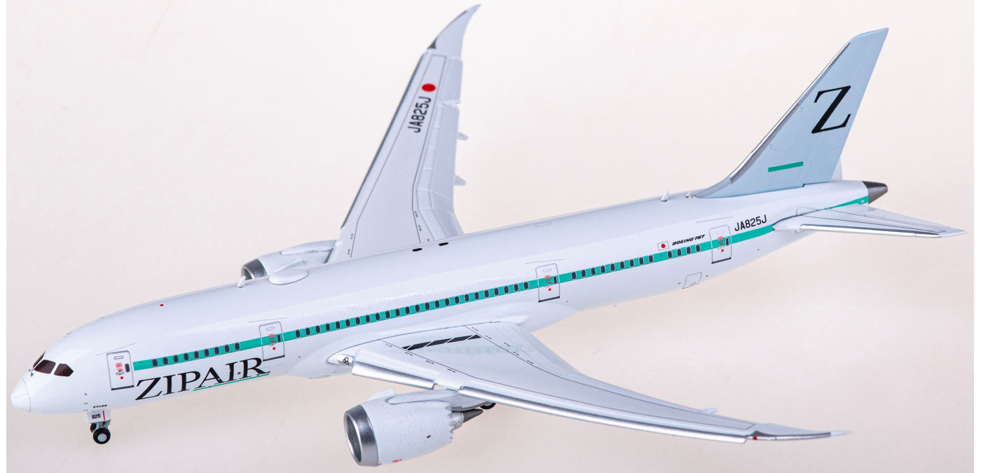 1:400 JC Wings EW4788005 ZIPAIR Boeing 787-8 Dreamliner JA825J Aircraft Model+Free Tractor