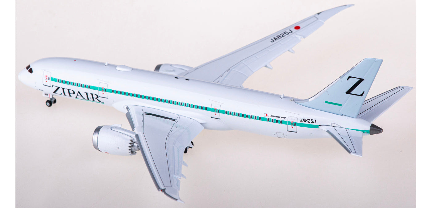 1:400 JC Wings EW4788005 ZIPAIR Boeing 787-8 Dreamliner JA825J Aircraft Model+Free Tractor