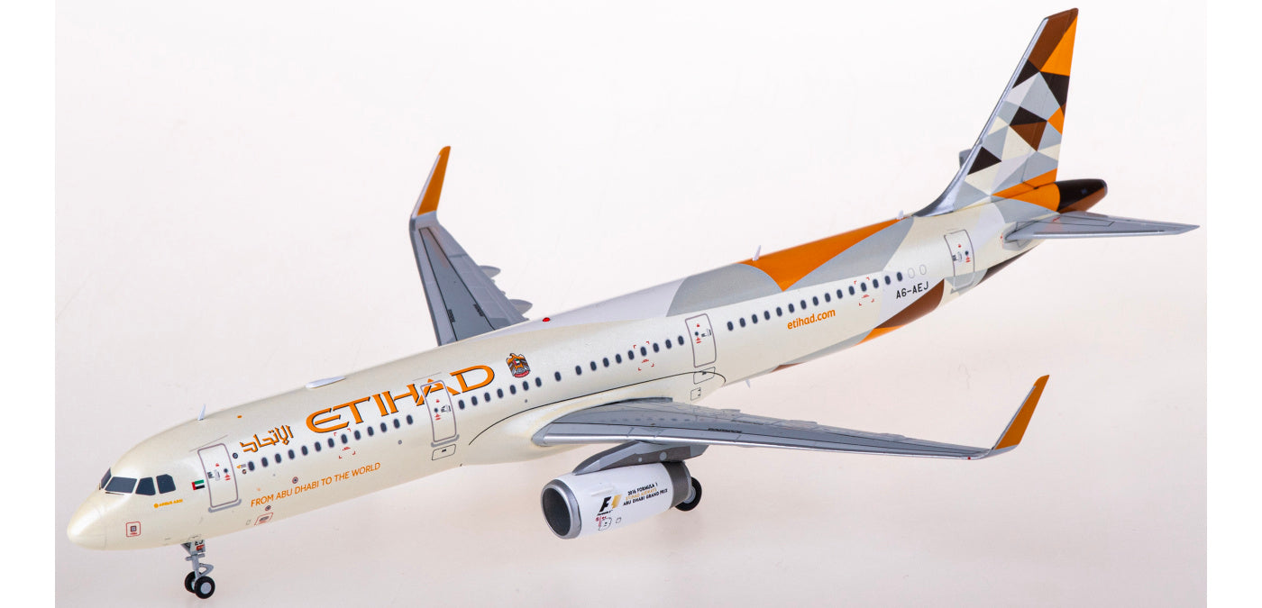 1:200 JC Wings LH2402 Etihad Airways Airbus A321 A6-AEJ