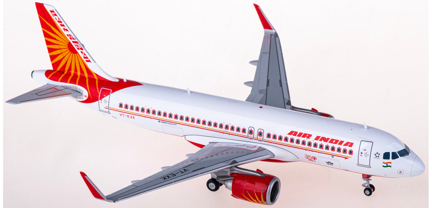 1:200 JC Wings LH2411 Air India Airbus A320neo VT-EXK