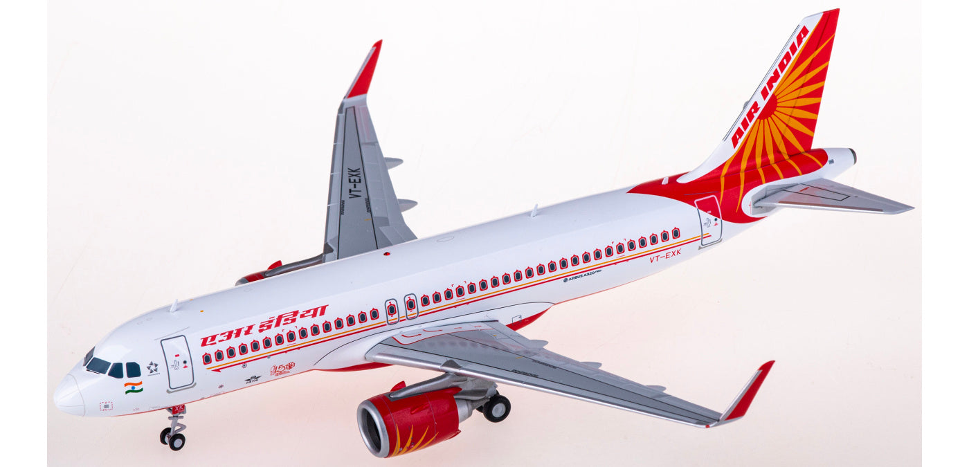 1:200 JC Wings LH2411 Air India Airbus A320neo VT-EXK