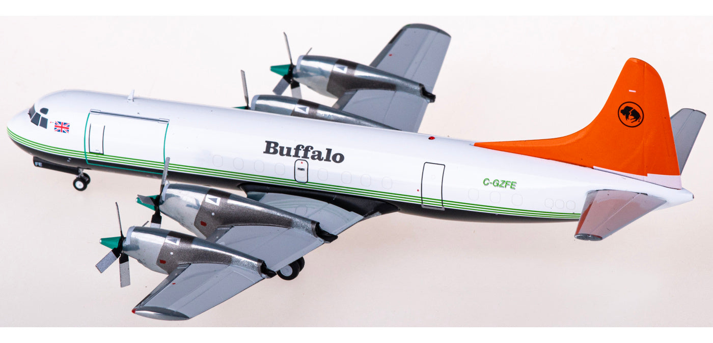 1:200 Geminijets G2BFL1210 Buffalo Airways Lockheed L-188C C-GZFE